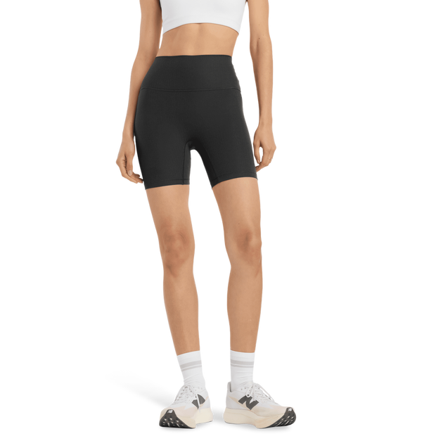 New Balance rise Mujer Pantalones cortos - Negro - Talla S - Poly Jersey