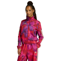 Damen Jackets - adidas X Farm Rio House Of Tiro Track Top - Bahia Magenta-Active Maroon