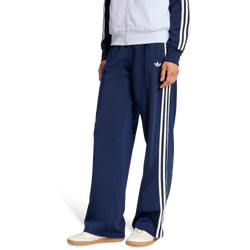 Femme Pantalons - adidas Firebird Loose Track Bottoms - Night Indigo-Off White