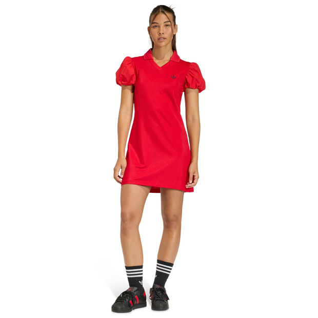 Adidas Dress Donna - Vestiti Rosso - Taglia 32 - Poly Mesh