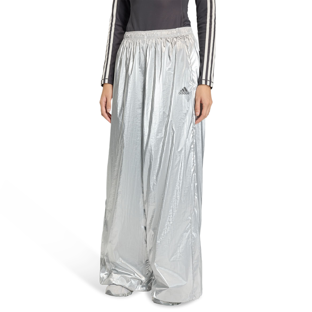 F50 Tracksuit Bottoms Damen Hosen - Silber - Größe 34 - Baumwoll-Canvas Silver 34