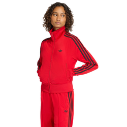 Donna Track Tops - adidas Firebird Classic Track Top - Better Scarlet-Black