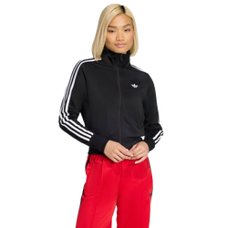Women Track Tops - adidas Firebird Classic Track Top - Black-White