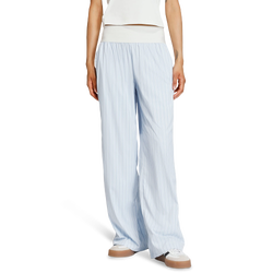 Donna Pantaloni - adidas Poplin Trousers - Crystal Sky-Ambient Sky