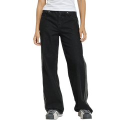 Damen Hosen - adidas Firebird Track Pant Denim - True Black Denim-True Black Denim