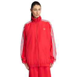 Mujer Track Tops - adidas Firebird Adilenium Track Top - Better Scarlet-White