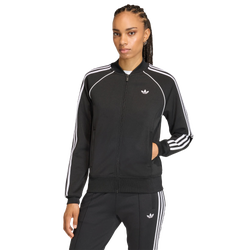 Mujer Track Tops - adidas Sst Classic Track Top - Black-White