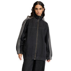 Mujer Track Tops - adidas Firebird Adilenium Track Top Denim - True Black Denim-True Black Denim