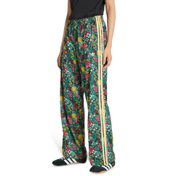 Mujer Pantalones - adidas Originals X Liberty London Firebird Pants - Black-Bold Green