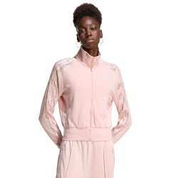 Dames Jackets - adidas Firebird Lace Tracktop - Sandy Pink-Sandy Pink
