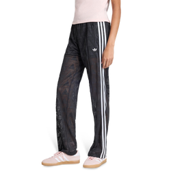 Donna Pantaloni - adidas Firebird Classic Lace Tracksuit Bottoms - Black-Black