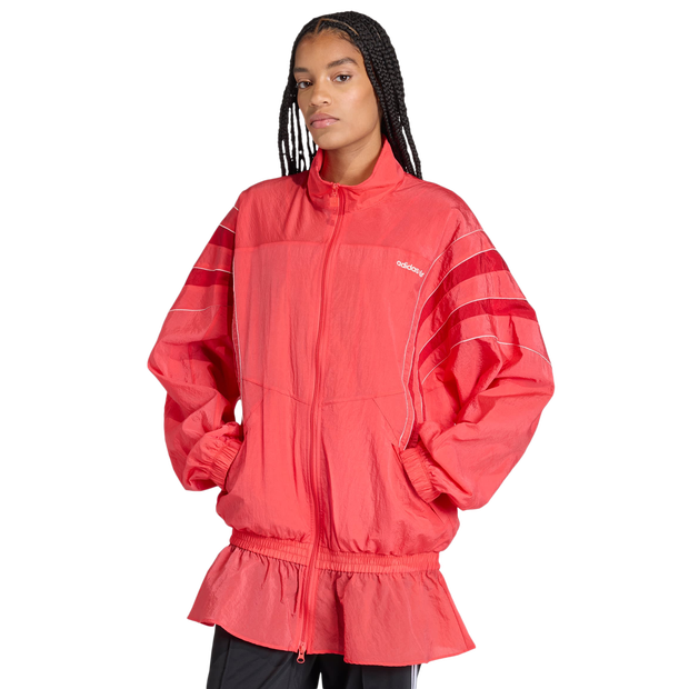 Adidas Santiago Woven Track Top Donna - Giacche Rosso - Taglia 38 - Nylon