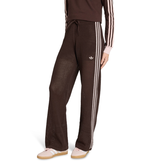 Adidas Firebird Donna - Pantaloni Marrone - Taglia 34 - Poly Mesh