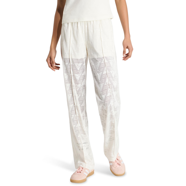 Adidas Classic Donna - Pantaloni Bianco - Taglia 38 - Poly Mesh