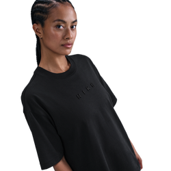 Dames T-Shirts - Nike Sportswear Oversized Short-sleeve T-shirt - Black-Black