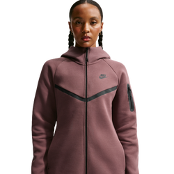 Women Hoodies - Nike Sportswear Tech Fleece Windrunner Hoodie - Tattoo-Black