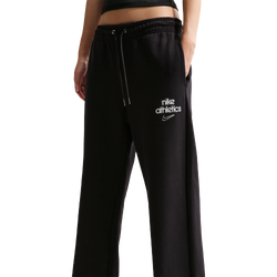 Femme Pantalons - Nike Sportswear Phoenix Fleece Wide-leg Trousers - Black-Black