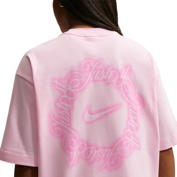Nike Sportswear Donna - Magliette Rosso - Jersey di cotone