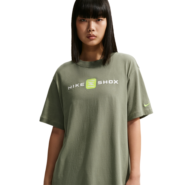 Nike Sportswear Donna - Magliette Verde - Taglia 36 - Jersey di cotone