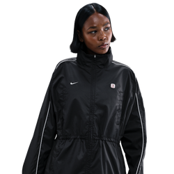 Dames Jackets - Nike Sportswear Shox Woven Jacket - Black-Anthracite