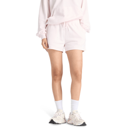 Women Shorts - New Balance Sport Essentials French Terry Short - Pink Salt-Pink Salt