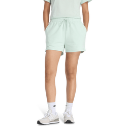 Damen Shorts - New Balance Sport Essentials French Terry Short - Cosmic Jade-Cosmic Jade