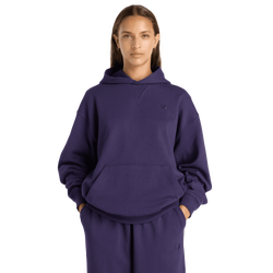Damen Hoodies - New Balance Athletics French Terry Hoodie - Boysenberry-Boysenberry