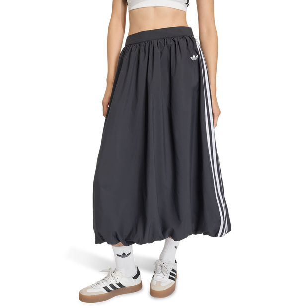 Adidas Balloon Long Skirt Donna - Gonne Nero - Taglia 38 - Poly Mesh