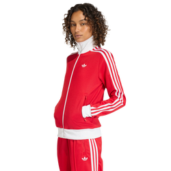 Mujer Track Tops - adidas Classic Track Top - Better Scarlet-White