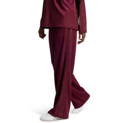 Femme Pantalons - adidas Firebird Lace Joggers - Maroon-Maroon