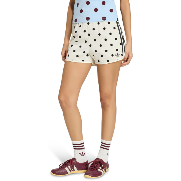 Polka Dots Donna - Pantaloncini Bianco - Taglia 34 - Poly Mesh 34