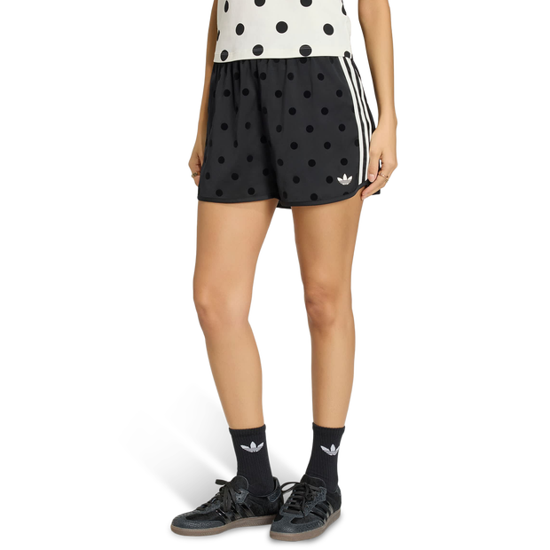 Polka Dots Donna - Pantaloncini Nero - Taglia 34 - Poly Mesh