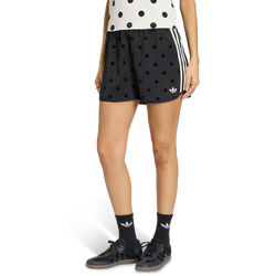 Women Shorts - adidas Polka Dots Sprinter Shorts - Black-Black