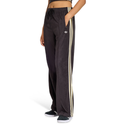Mujer Pantalones - adidas Terry Towel Firebird Tracksuit Bottoms - Black-Black