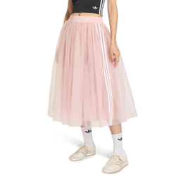 Mujer Faldas - adidas Originals Tulle Skirt - Sandy Pink-Sandy Pink