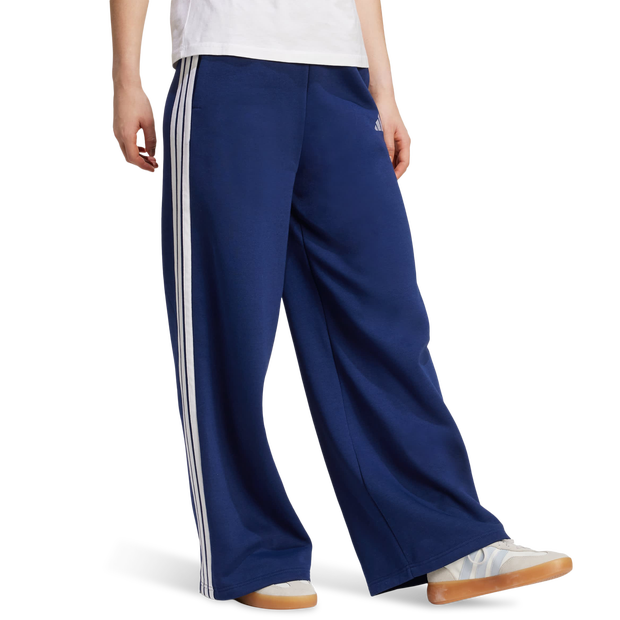 Adidas fleece Women Pants - Blue - Size S - Cotton Jersey