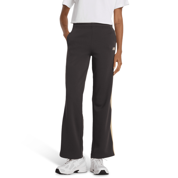 New Balance Interlock Pant Women Pants - Black - Size XL - Poly Jersey