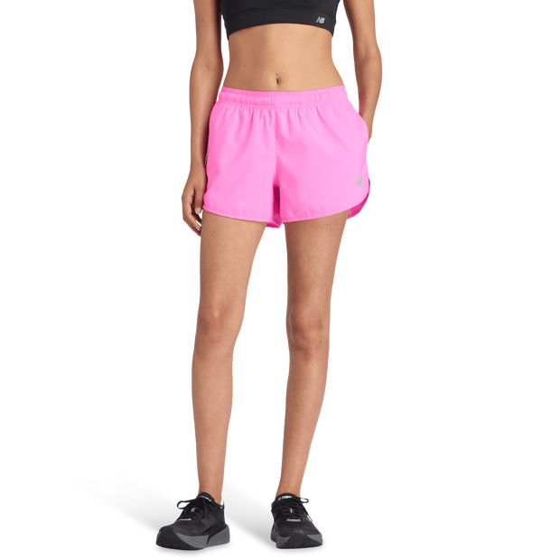 Sport Essential Short 3" Damen Kurze Hosen - Rosa - Größe M - Poly Jersey Pink M