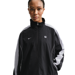 Women Jackets - Nike Sportswear Woven Jacket - Black-White