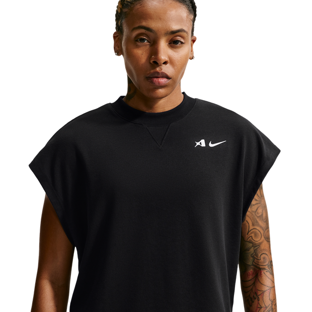Nike A'Ja Wilson Donna - Maglie/Repliche Nero - Taglia 38 - Jersey di cotone