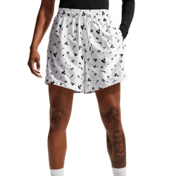 Women Shorts - Nike A'Ja Wilson Dri-fit Shorts - White-Black