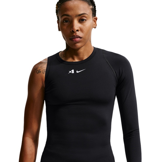 A'Ja Wilson Damen Trikots/Replikate - Schwarz - Größe 40 - Baumwoll-Jersey Black 40