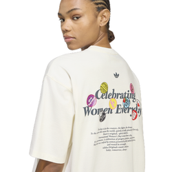 Damen T-Shirts - adidas Graphic T-shirt - Off White-Off White