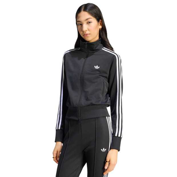 Adidas Firebird Donna - Top da pista Nero - Taglia 36 - Poly Tricot