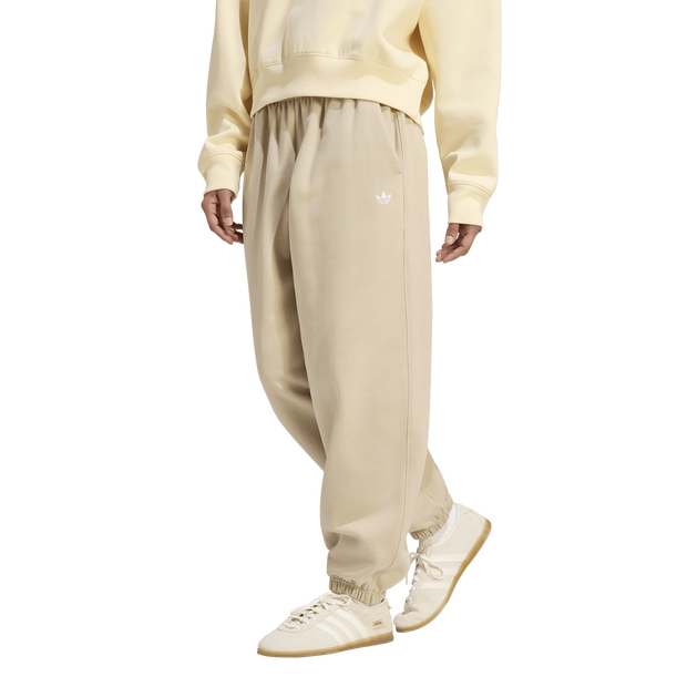 Fleece Damen Hosen - Beige - Größe 32 - Baumwoll-Jersey Beige 32