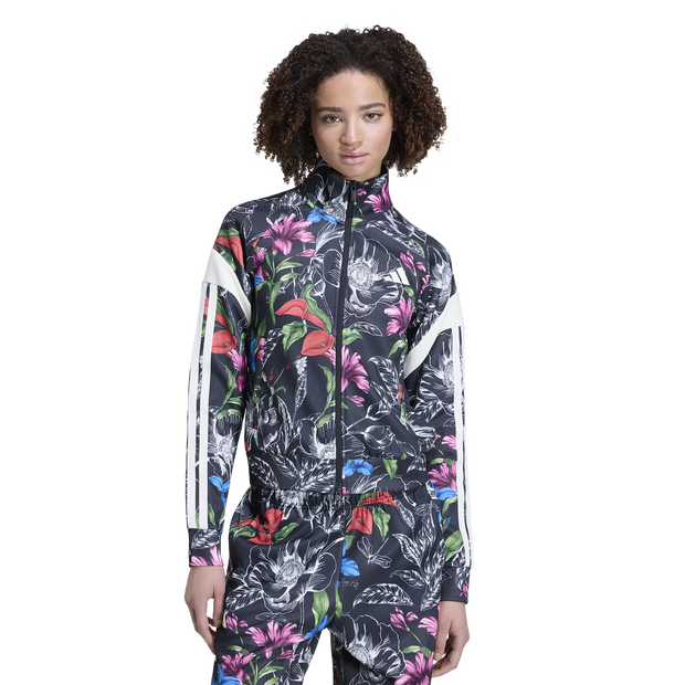 X Farm Rio House Of Tiro Track Top Damen Trainingsoberteile - Schwarz - Größe 44 - Poly Mesh Black 44