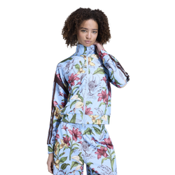 Damen Track Tops - adidas Adidas X Farm Rio House Of Tiro Track Top - Clear Sky-Shadow Brown