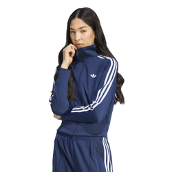Women Jackets - adidas Firebird Classic Track Jacket - Night Indigo-White