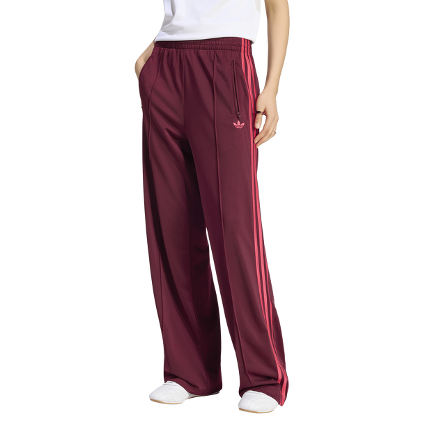 Adidas Firebird Donna - Pantaloni Rosso - Taglia 34 - Poly Mesh