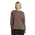 adidas 3 Stripes Studio Boyfriend Ls Top - Damen T-Shirts Earth Strata-Earth Strata